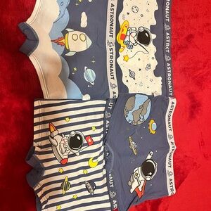 4 Astronaut Kids One Piece Set - Blue